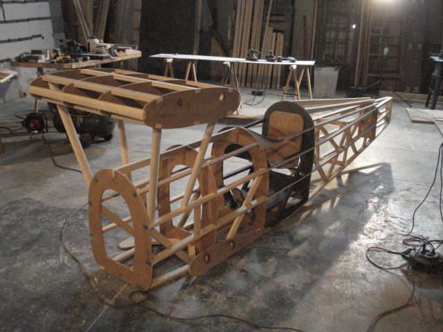 Fuselaje c:cabina y dep. gasolina