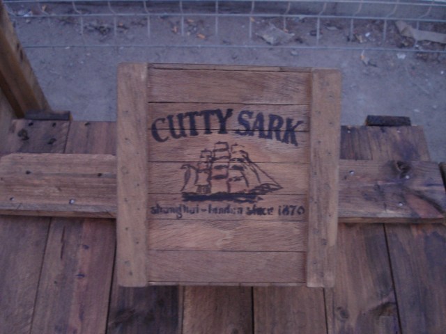 Miniatura caja Cutty Sark