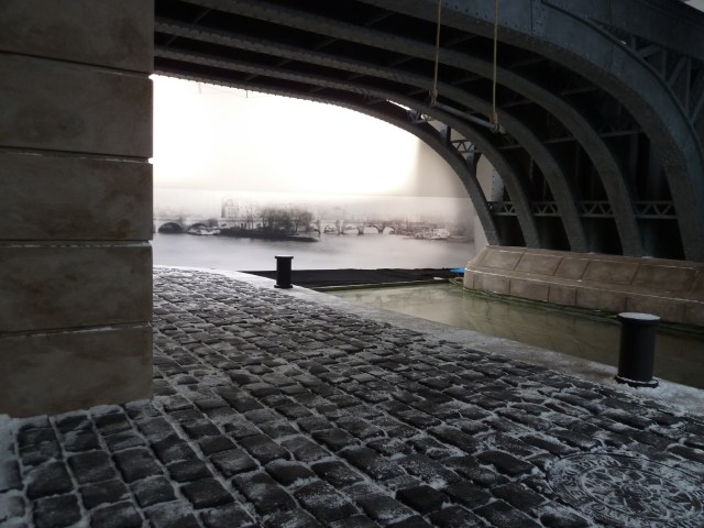 Set puente terminado c:nieve