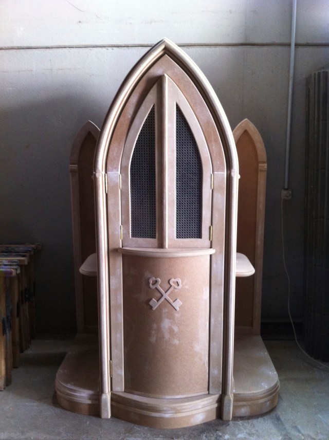 Confesionario frente